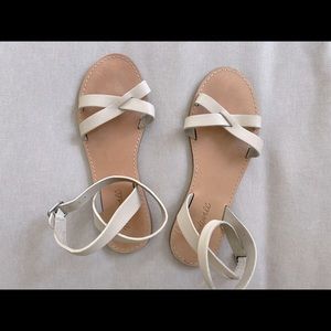 Madewell Cream Sandals